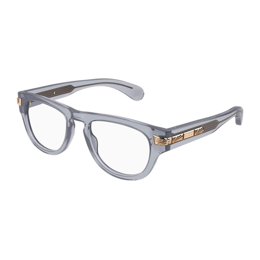 NEW GUCCI EYEGLASSES GUCCI GG1519O 003 GREY EYEWEAR - Picture 1 of 4